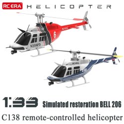 画像1: RC ERA C138（DX 6CH）フライバーレス RCヘリコプター☆RTFフルセット（スペアバッテリー付）