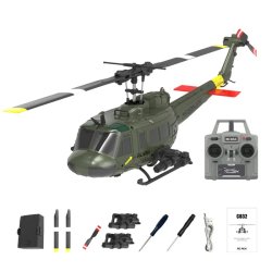 画像2:  UH-1☆ブラシレスモータ仕様フライバーレス RCヘリコプター☆RTFフルセット