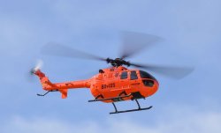 画像1: C186 4CH 6軸ジャイロ Bo105フライバーレス RCヘリコプター☆RTFフルセット